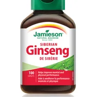 Ginseng Siberian, 100 tablete, Jamieson