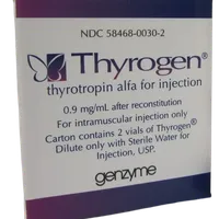 Thyrogen 0.9mg pulbere pentru solutie injectabila, 2 flacoane, Genzyme
