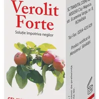 Solutie impotriva negilor, Verolit Forte, 5 ml, Transvital