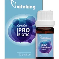 Complex Probiotic (10 tipuri de bacterii), 6ml, Vitaking
