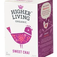Ceai Sweet Chai Bio, 15 plicuri, Higher Living