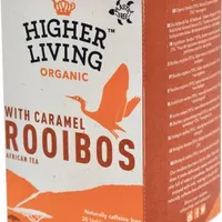 Ceai Rooibos si Caramel Bio, 20 plicuri, Higher Living
