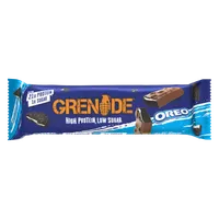 Baton proteic cu aroma de biscuiti oreo, 60g, Grenade