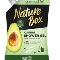 Rezerva gel de dus cu ulei de avocado, 500ml, Nature Box