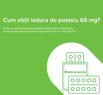 Campanie de informare iodura de potasiu 65 mg