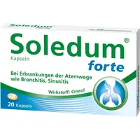 Soledum forte 200 mg, 20 capsule moi gastrorezistente, Klosterfrau Healthcare