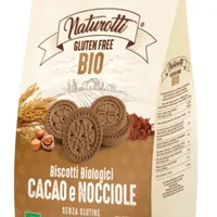 Biscuiti cu cacao si alune de padure fara gluten Bio, 300g, Naturotti