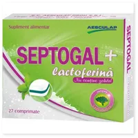 Septogal Lactoferina, 27 comprimate, Aesculap