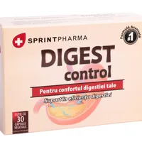 Supliment alimentar pentru digestie Digest Control, 30 capsule, Sprint Pharma