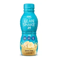 Shake proteic cu aroma de banane RTD Total Lean 25, 414ml, GNC