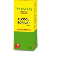 Alcool Boricat 4%, 20g, Vitalia