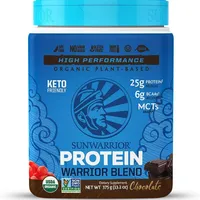 Proteina organica vegana cu aroma de ciocolata, 375g, Sunwarrior