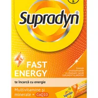 Supradyn Fast Energy cu coenzima Q10, 10 plicuri, Bayer