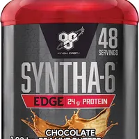 Proteine din zer + izolat proteic syntha 6 aroma ciocolata si unt de arahide, 1.92kg, BSN
