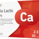Dr. Max Calciu lactic, 20 comprimate