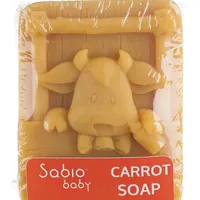 Sapun natural cu morcovi pentru bebelusi, 65g, Sabio