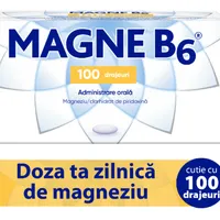 Magne B6, 100 drajeuri, Sanofi