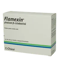 Flamexin 20mg pulbere pentru solutie orala, 20 plicuri, Chiesi Pharmaceuticals