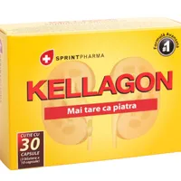Supliment alimentar pentru pietre la rinichi Kellagon, 30 capsule, Sprint Pharma