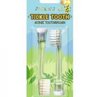 Rezerve periuta de dinti sonica de la 0-3 ani Tickle Tooth, 2 bucati, Jack N' Jill