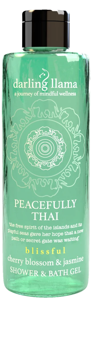 Gel de dus Peacefully Thai Darling Llama, 400ml, Treaclemoon 