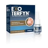 Exoterfyn 78.22 mg/ml lac de unghii medicamentos, 3.3ml, Sandoz