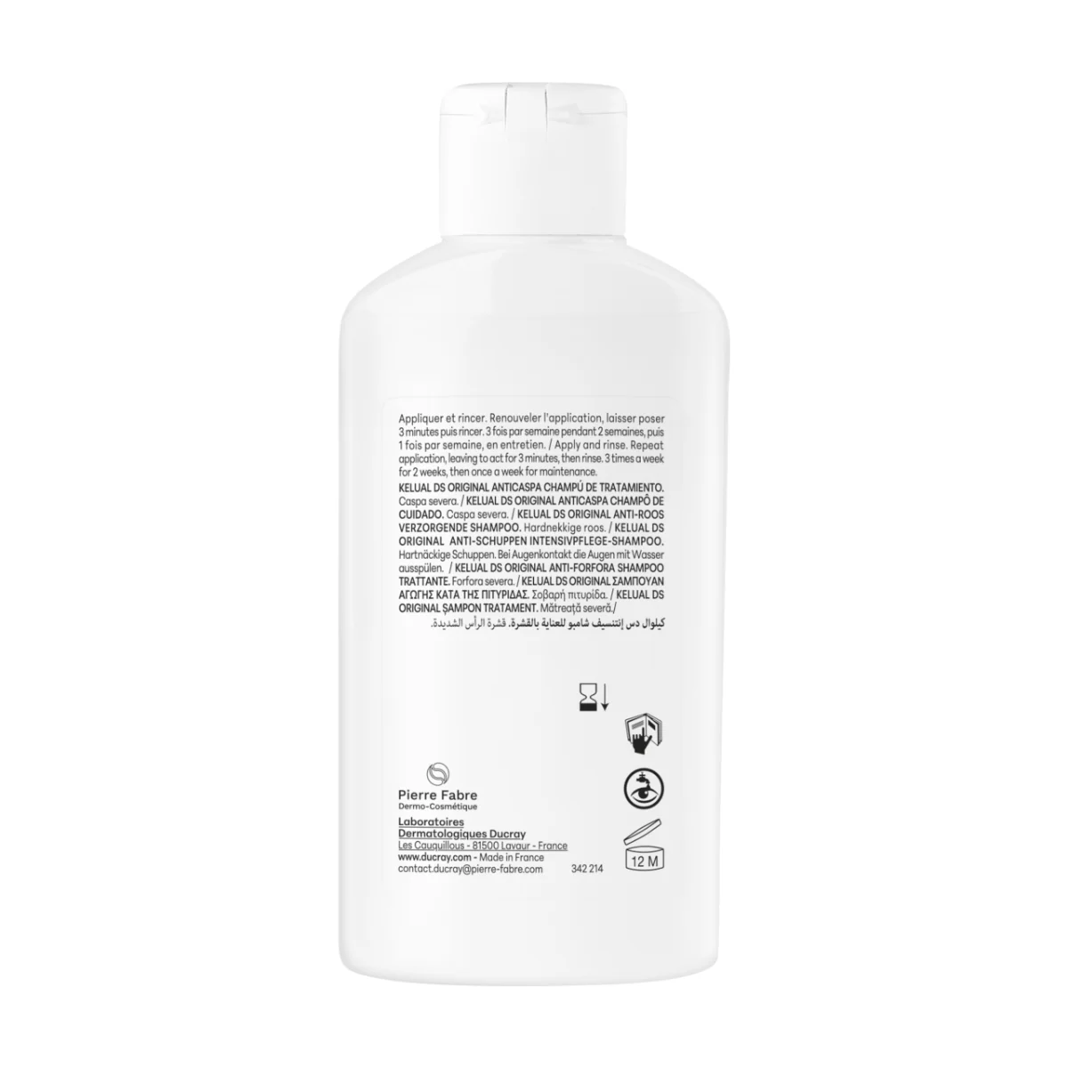 Sampon anti-matreata severa Kelual DS, 100ml, Ducray