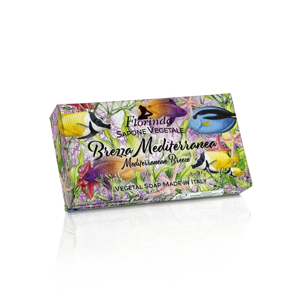 Sapun vegetal Mediterranean Breeze, 100g, Florinda