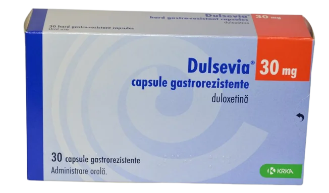 Dulsevia 30mg, 30 capsule gastrorezistente, KRKA