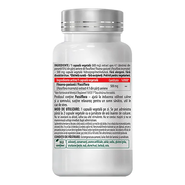 Passiflora Extract 500mg, 30 capsule, Cosmopharm
