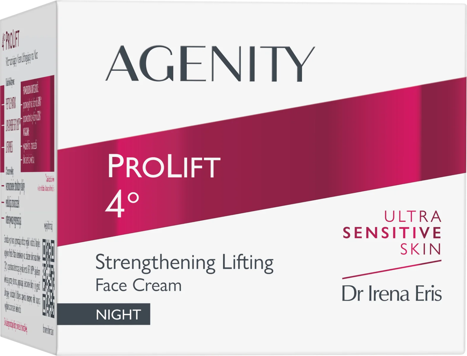 Crema de noapte pentru fermitate cu efect de lifting ProLift 4, 50ml, Agenity 