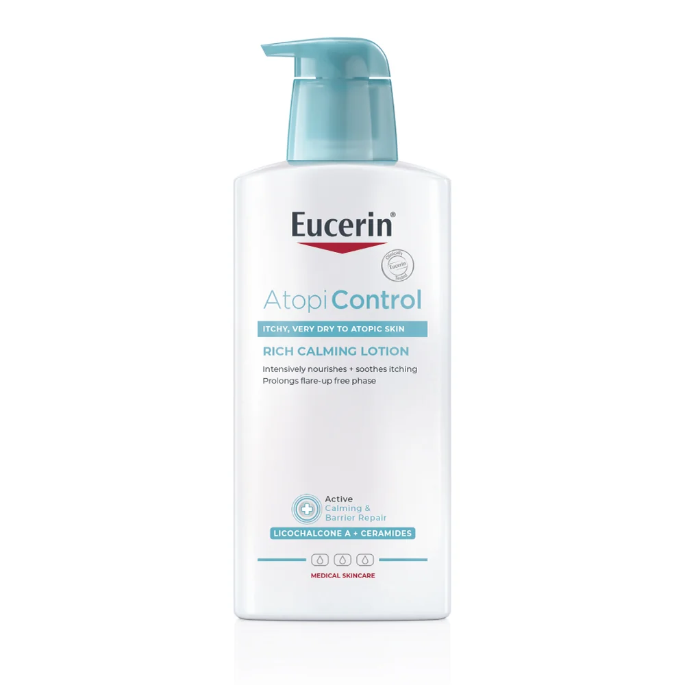 Lotiune de corp AtopiControl 400ml Eucerin prezentare Lotiune de corp AtopiControl 400ml Eucerin prezentare