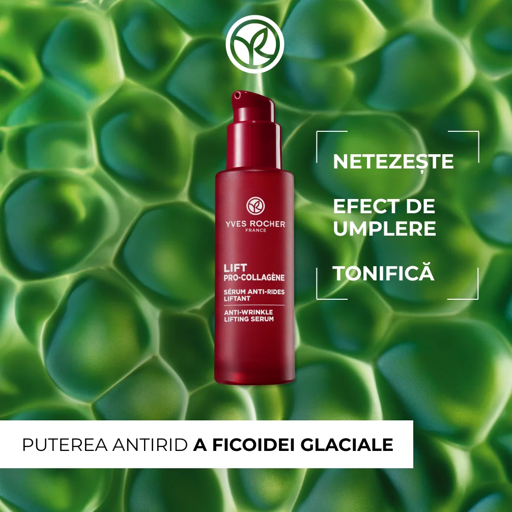 Ser antirid cu efect de lifting, 30ml, Yves Rocher