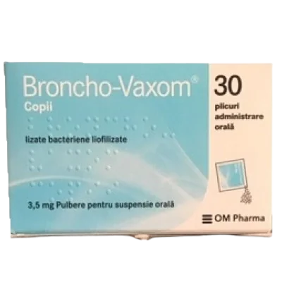 Broncho-Vaxom 3.5mg, 30 plicuri, Om Pharma