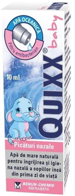 Picaturi nazale, Quixx Baby, 10 ml, Berlin-Chemie