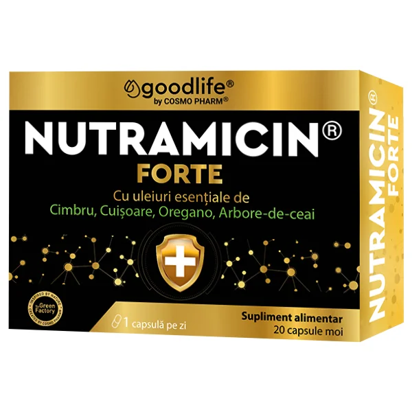 Nutramicin Forte, 20 capsule, Cosmopharm