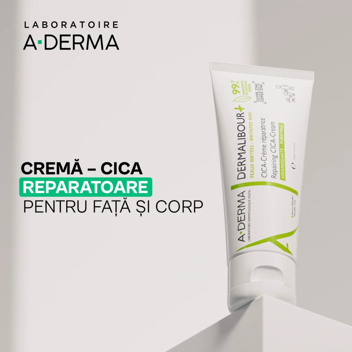 Crema anti-iritatii Dermalibour+Cica, 100 ml, A-Derma