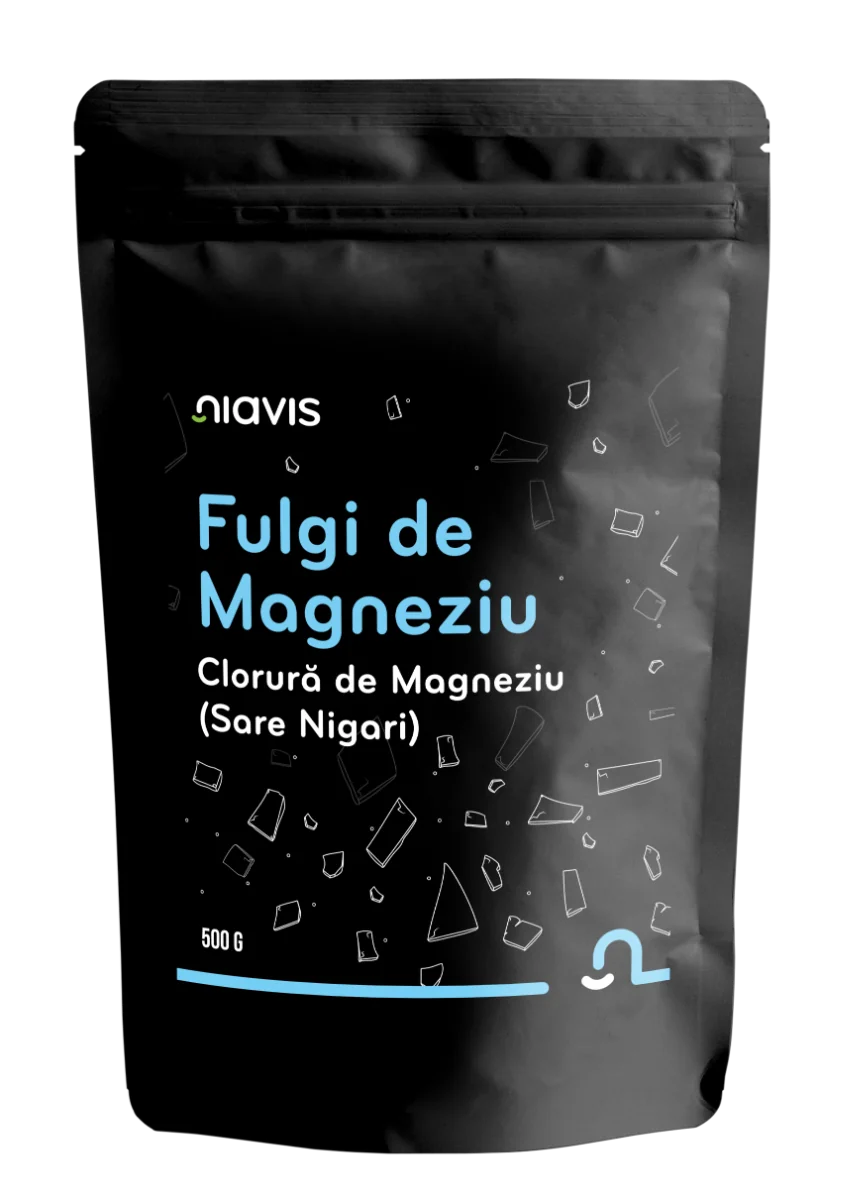 Fulgi de magneziu pentru baie, 500g, Niavis