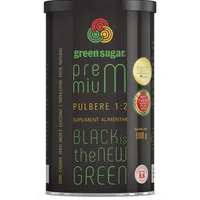 Green Sugar Premium 1:2 pulbere, 1000g, Laboratoarele Remedia