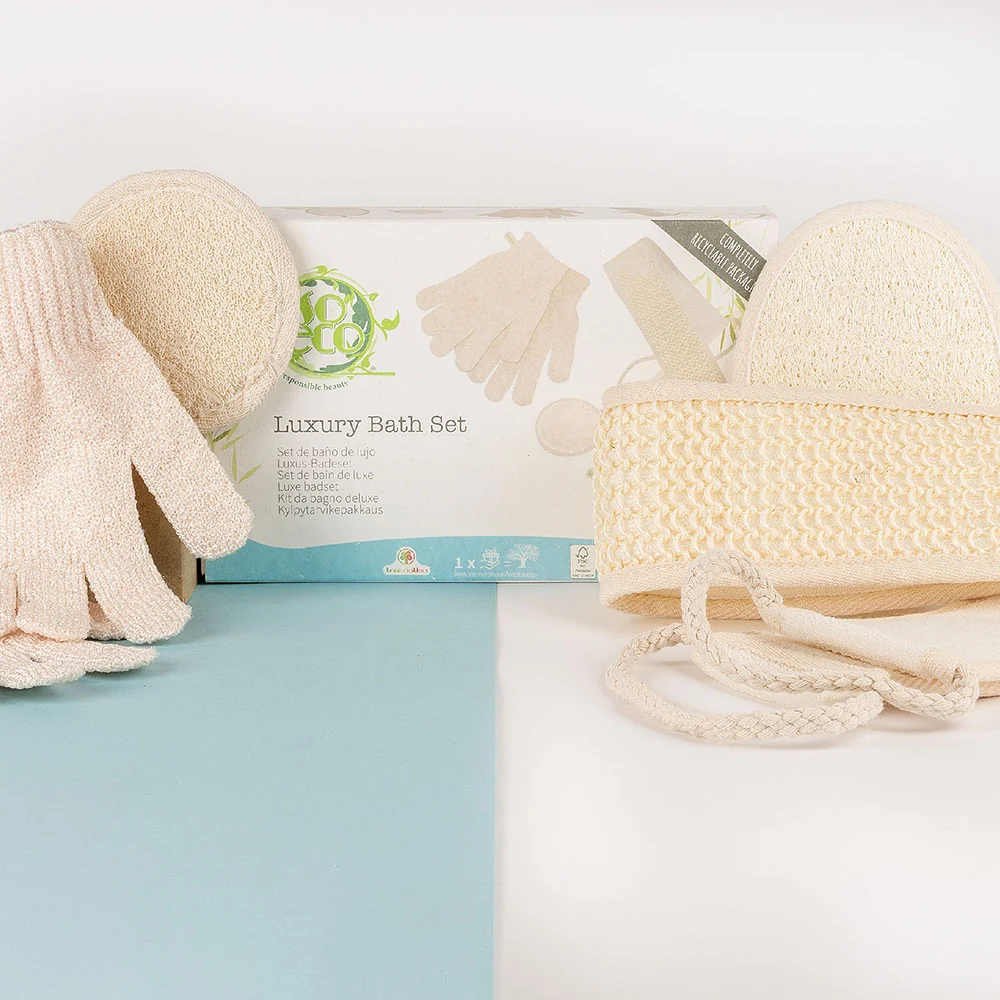 Set ecologic pentru fata si corp Luxury Bath, 1 bucata, So Eco