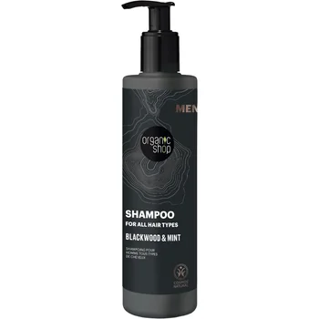 Sampon pentru barbati Blackwood & Mint, 280ml, Organic Shop