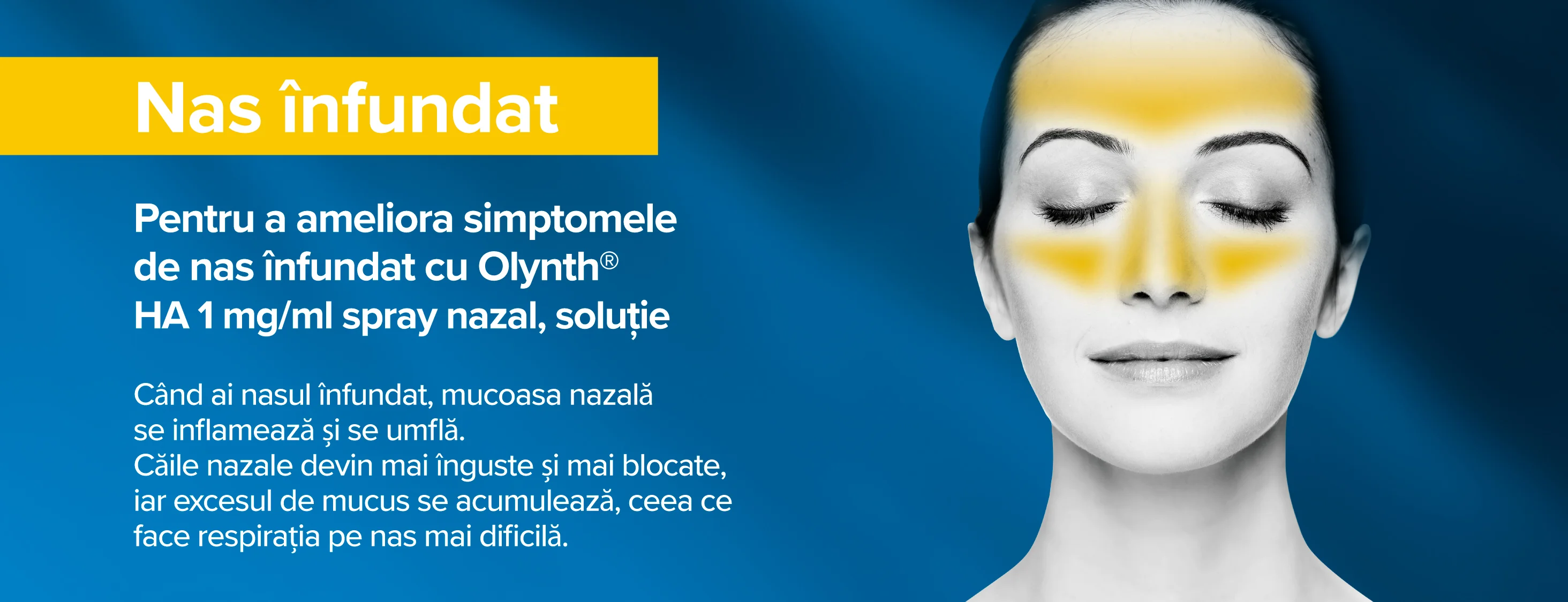 Pentru a ameliora simptomele de nas infundat cu Olynth Pentru a ameliora simptomele de nas infundat cu Olynth