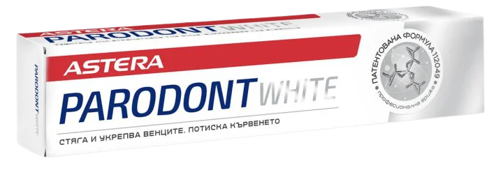 Pasta de dinti Parodont White, 75ml, Astera