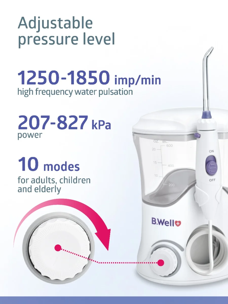 Irigator oral statie cu 7 capete All Family Use PRO-922, 1 bucata, B.Well