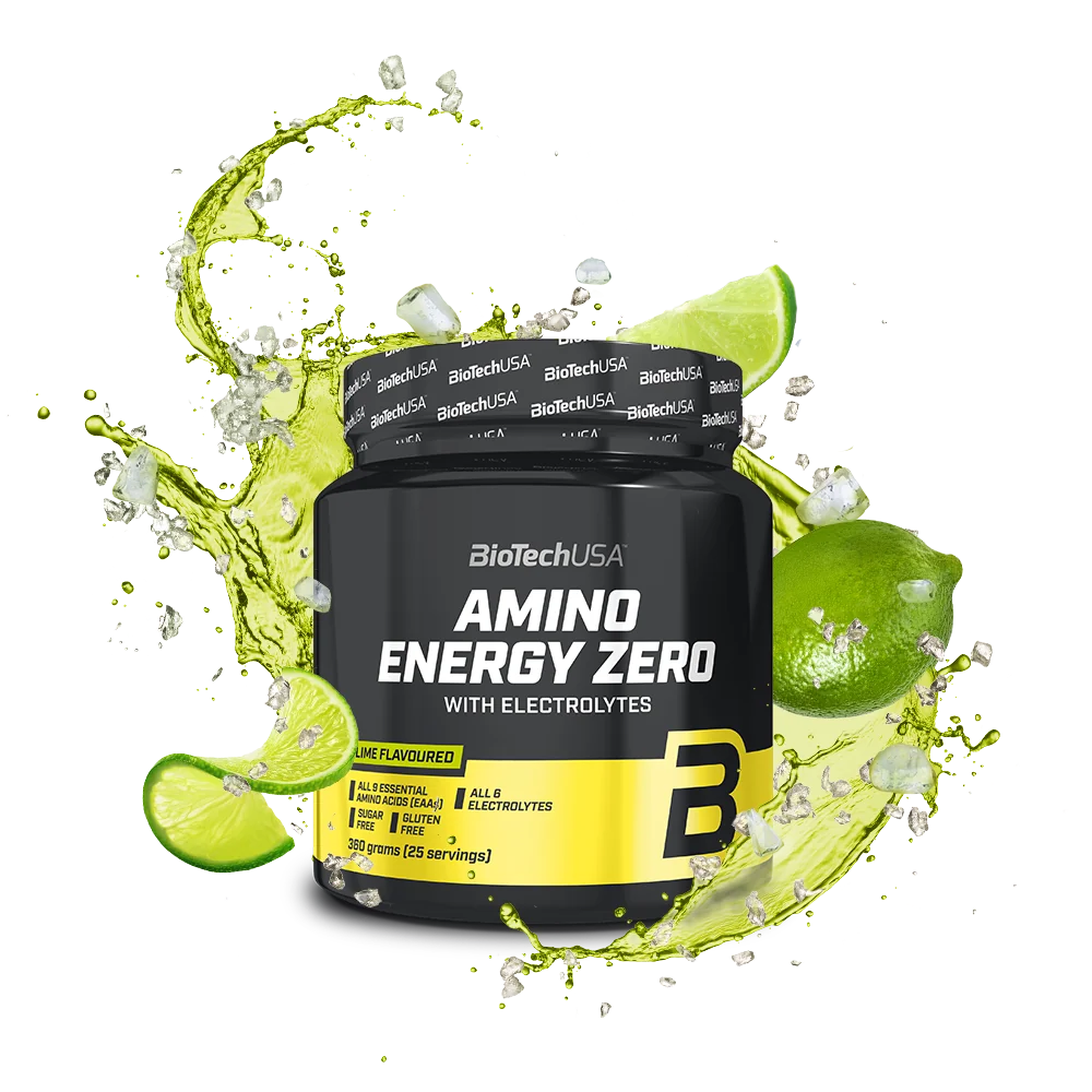 Pudra cu electroliti si aminoacizi cu aroma de lamaie, 360g, BioTechUSA