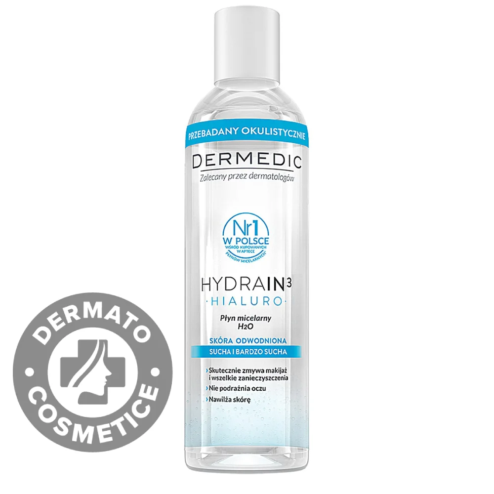 Apa micelara HydraIn3 Hialuro, 200ml, Dermedic