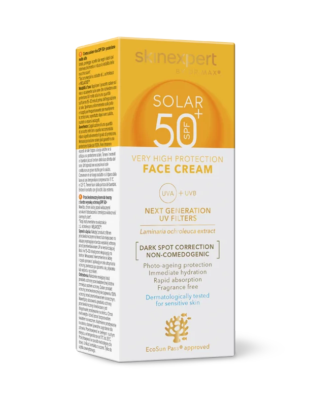 Skinexpert by Dr. Max® Solar Crema cu protectie solara SPF50, 50ml