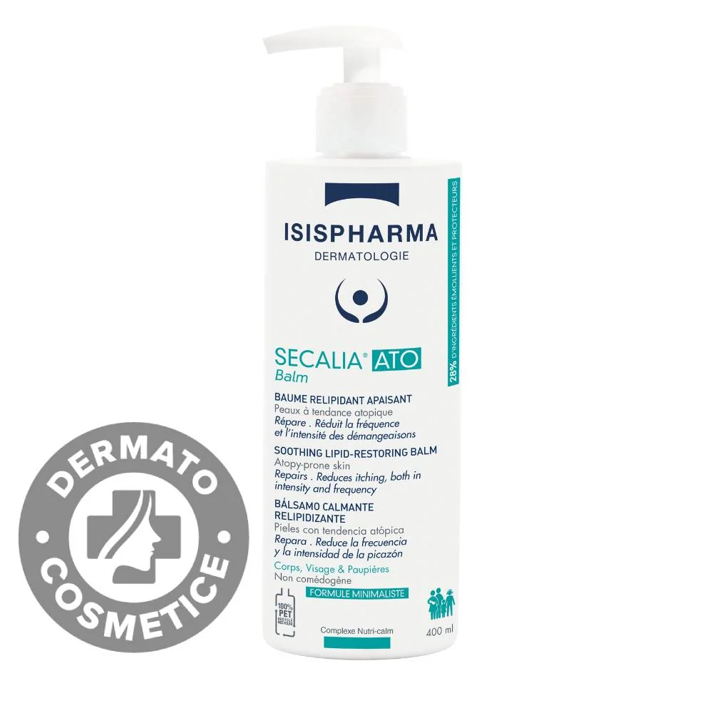 Balsam calmant pentru piele atopica Secalia, 400ml, Isis Pharma