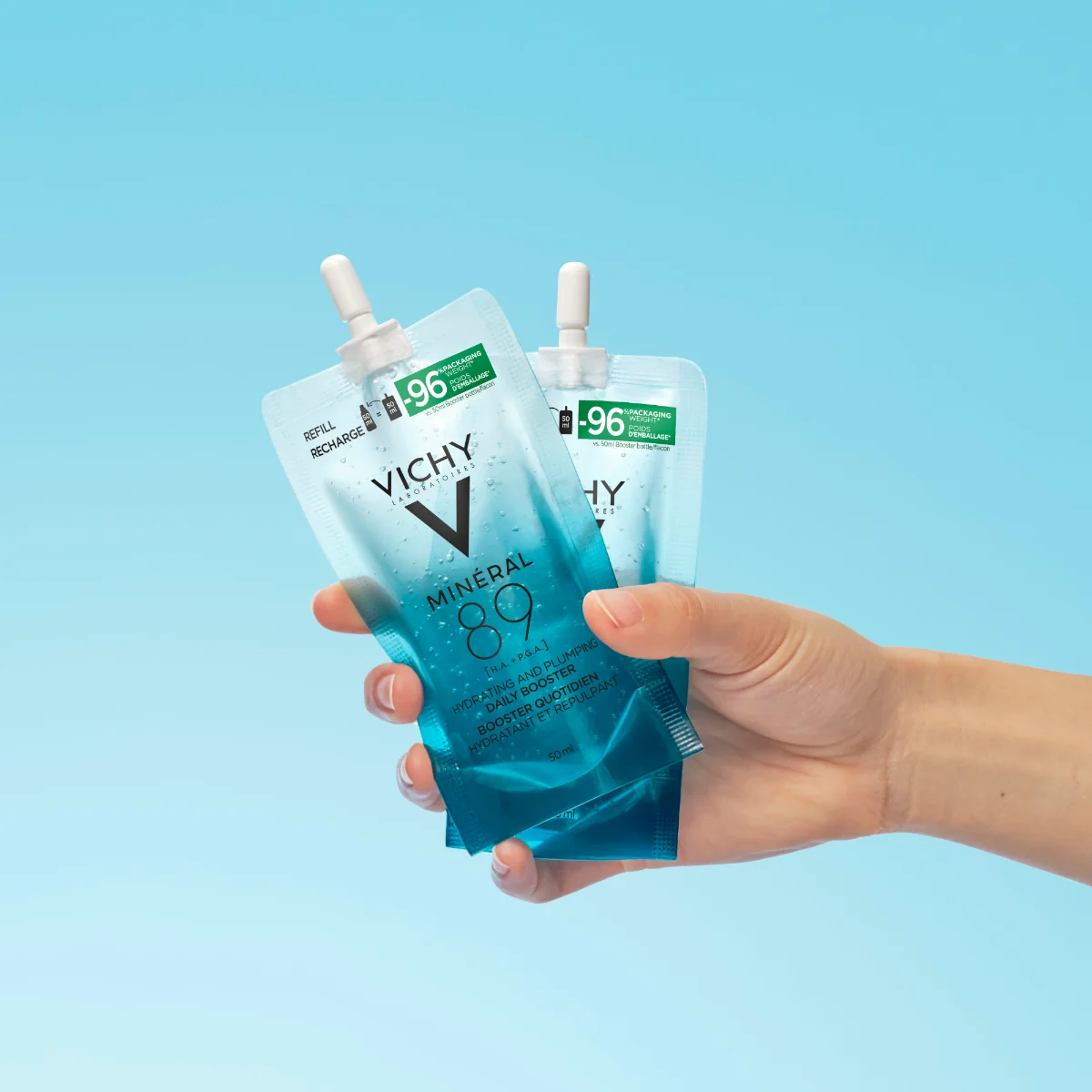 Rezerva booster gel zilnic Mineral 89, 50ml, Vichy