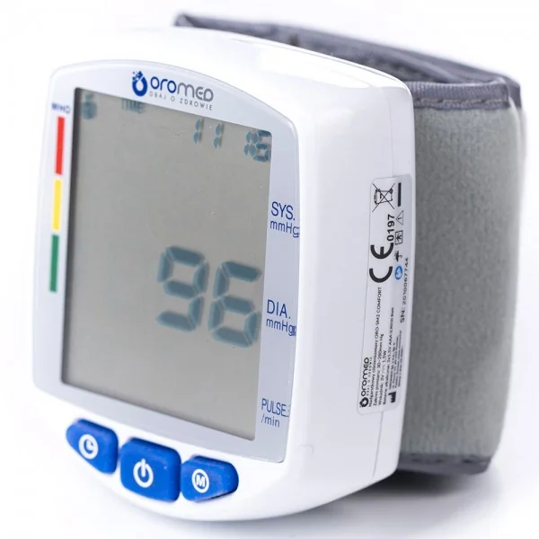 Tensiometru digital pentru incheietura mainii ORO-SM2 Comfort, 1 bucata, Oromed